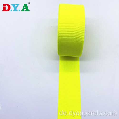 Gelbe Gurtbänder für Zubehör oder Taschen